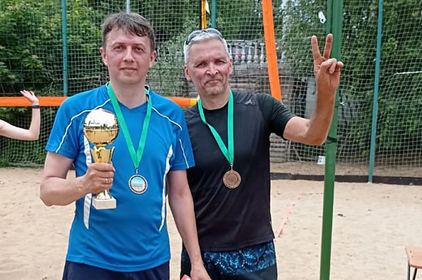 Сосенские спортсмены выиграли бронзу на турнире по пляжному волейболу